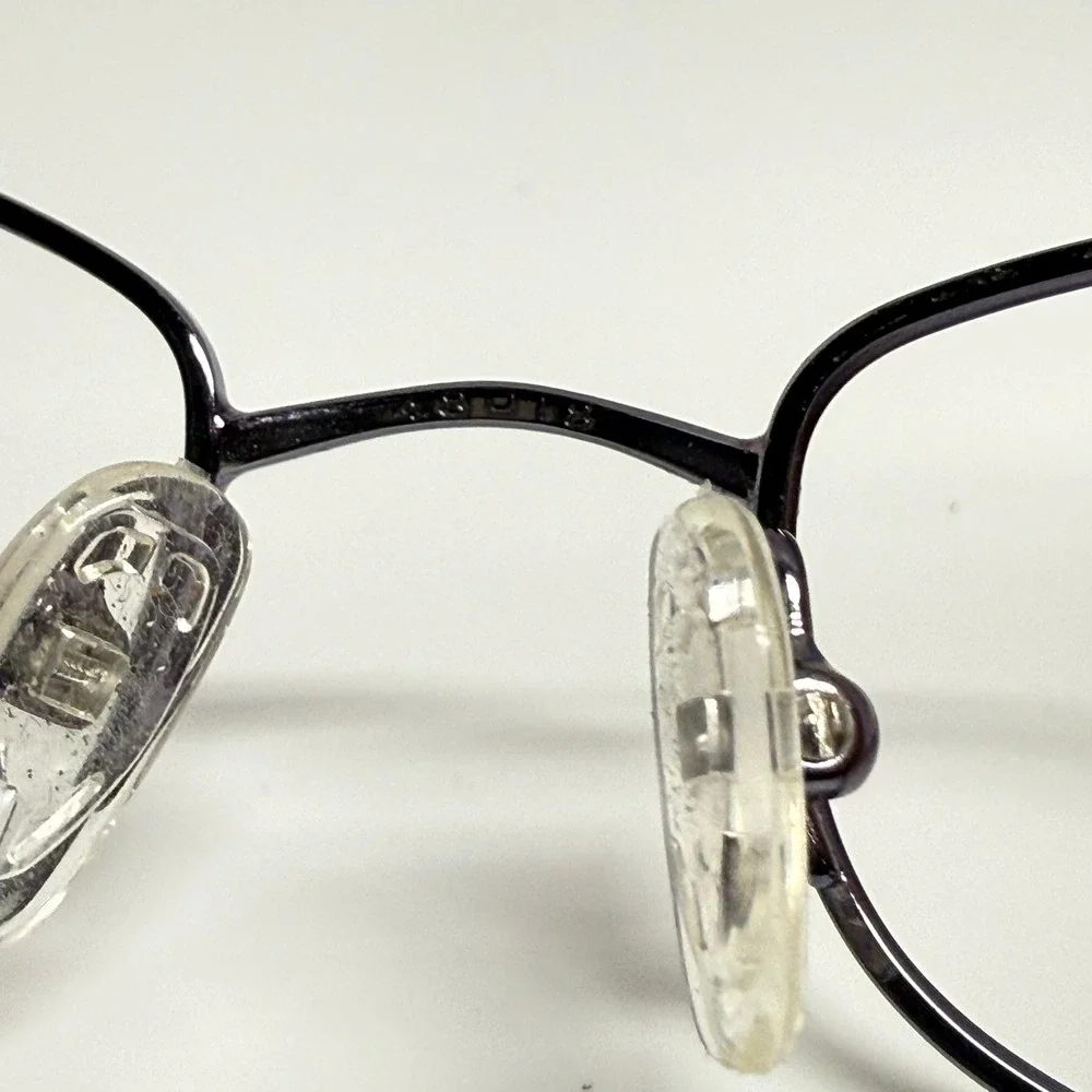 Apostrophe AP 14 W68 Purple Rectangular Metal Eyeglass Frames 48-18-135
